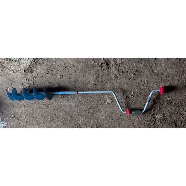 Hand Crank Ice Auger
