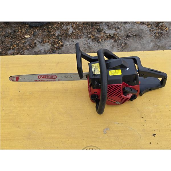 Chainsaw with 14" blade- untested- missing chain