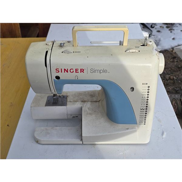 Singer sewing machine