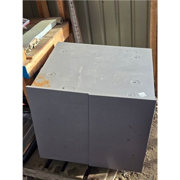 Rolling parts cabinet- 26" by 24" by 22"L