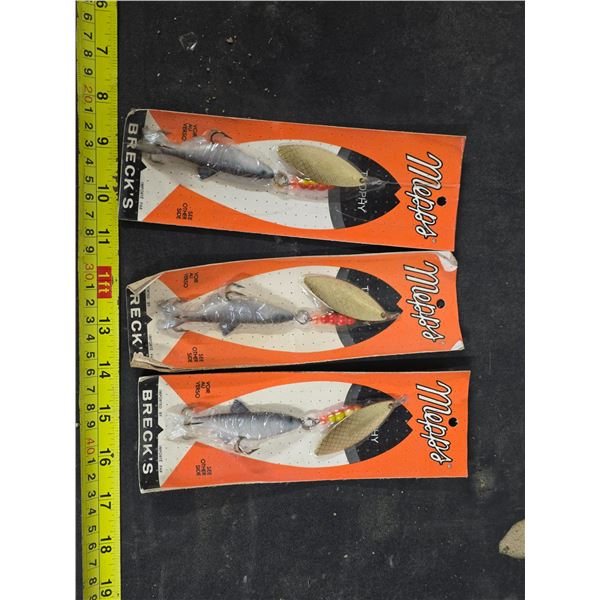 3 mepps fishing lures