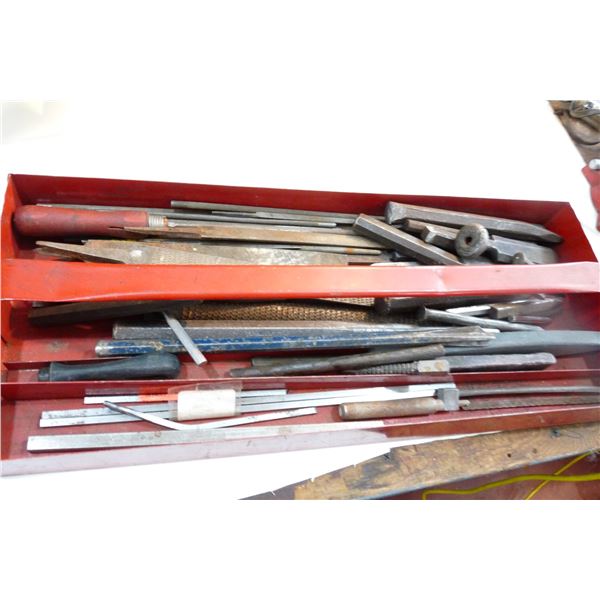 Files, chisels, assorted