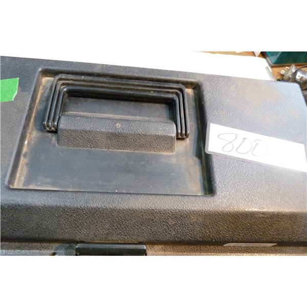 Plastic welder w/assorted plastic stock