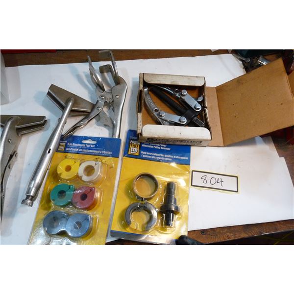 Power steering pump/alternator pulley remover - new