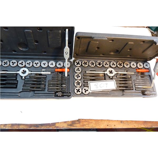 SAE and Metric tap/die sets