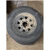 Image 1 : 2 Trailer tires and rims 175R13LT  Used very little