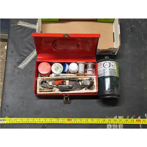 Propane torch and tank