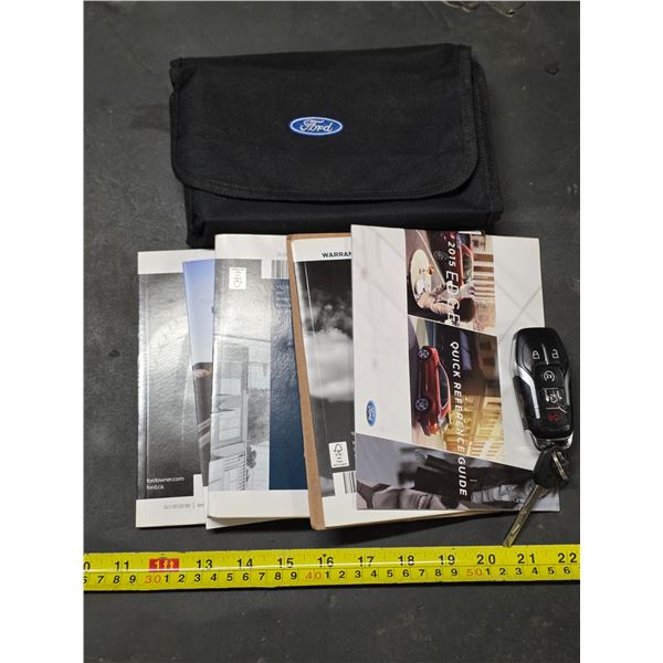 owners guild for a  2015 ford edge and key fob