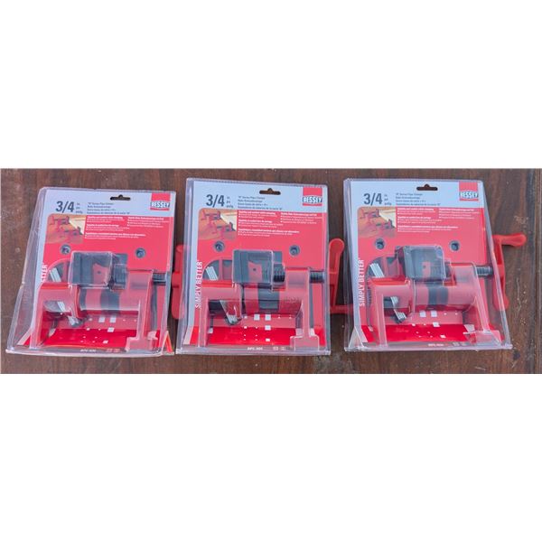 (3) New in Package 3/4 in. "H" Series Pipe Clamps