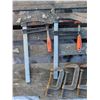 Image 4 : Lot of Vintage C-Clamps and (2) SANDVIK Clamps