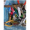Image 5 : Blue Tub w/ Misc. Tools (Pliers, Screwdrivers, etc. as Shown)