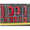 Image 3 : Lot of Vintage C-Clamps
