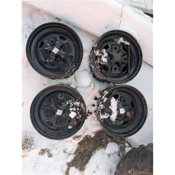 Set of 4 Rims 13"