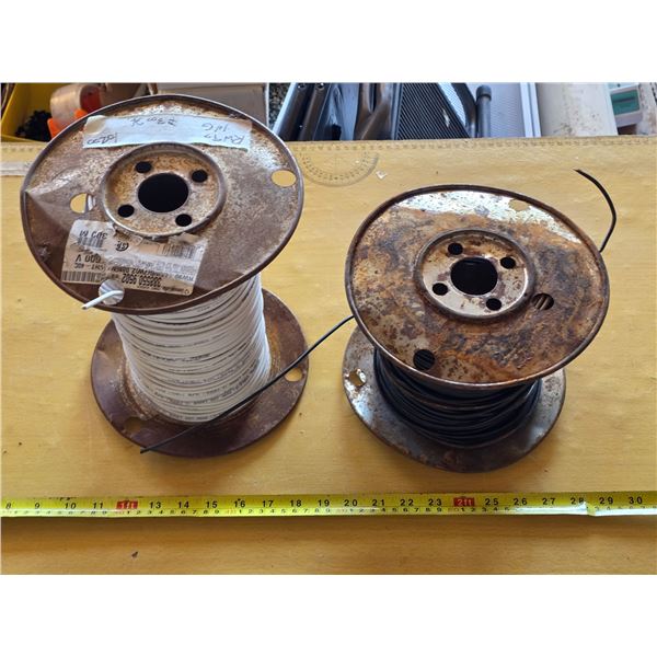 2 spools of wire