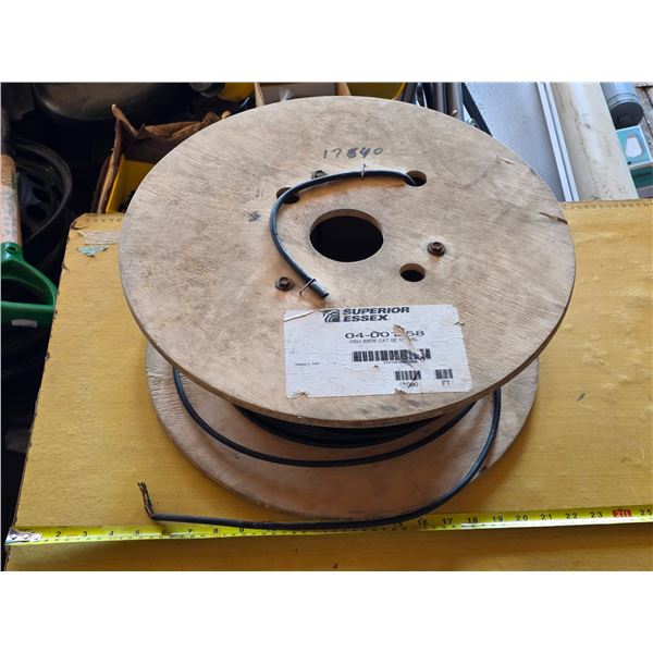 Large spool of wire
