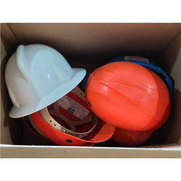 Lot of hard hats
