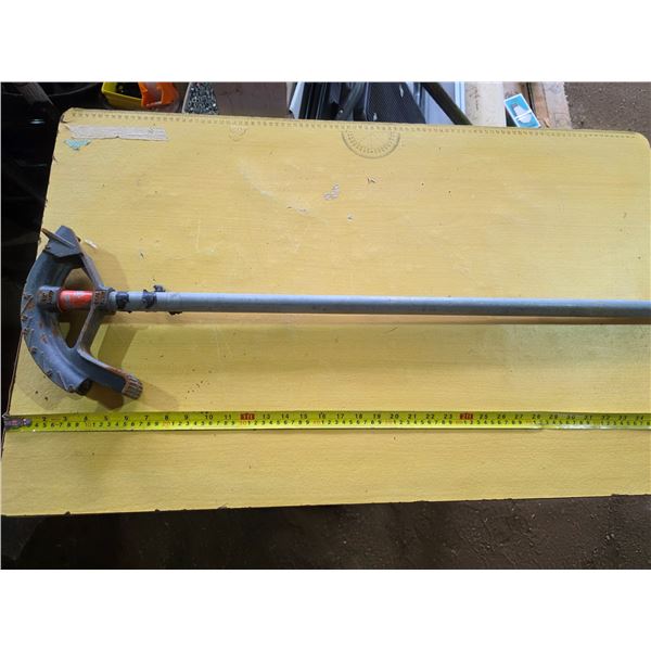 3/4" pipe bender