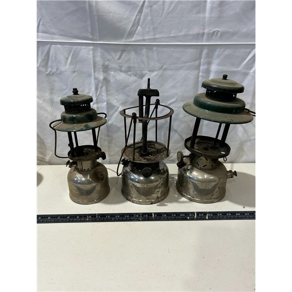 Vintage Coleman lanterns 1950's (missing parts)