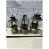 Vintage Coleman lanterns 1950's (missing parts)