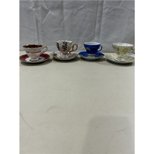 Vintage Japan teacups & saucers