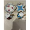 Image 2 : 3 Vintage Japan teacups and saucers & 1 Vintage Ameriport Japan teacup and saucer