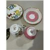 Image 3 : 4 Vintage teacups and saucers (2 Castle, 1 Tuscan and 1 Salisbury)