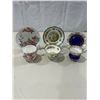 Image 1 : 3 Vintage Royal Albert teacups and saucers with stands