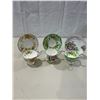 3 Vintage Royal Albert teacups and saucers with stands