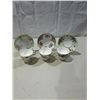 3 Vintage Colclough teacups and saucers