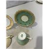 Image 3 : 3 Vintage Aynsley teacups and saucers