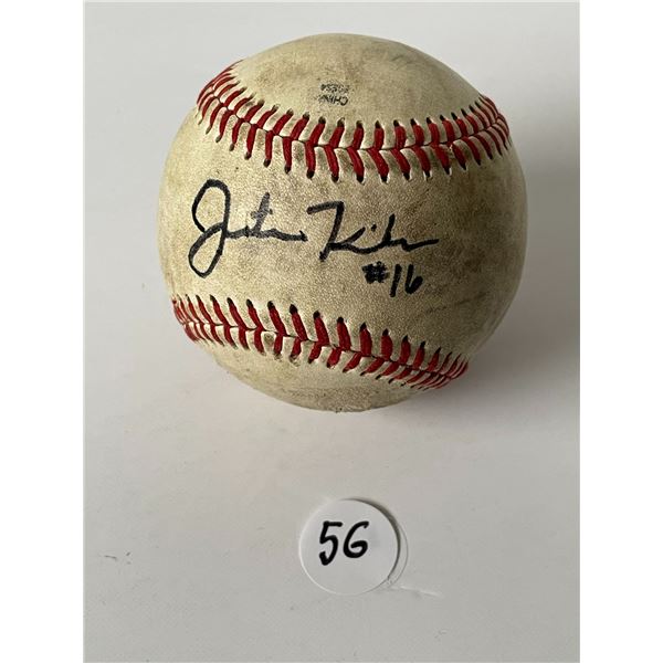 2001 Sonoma County Crushers signed game baseball – Western Baseball league