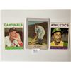 3 vintage baseball cards - includes Lou Gehrig, Johnny Keane and Orlando Pena