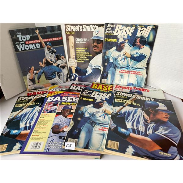 Vintage Blue Jays magazines – 12 issues from the 1990’s