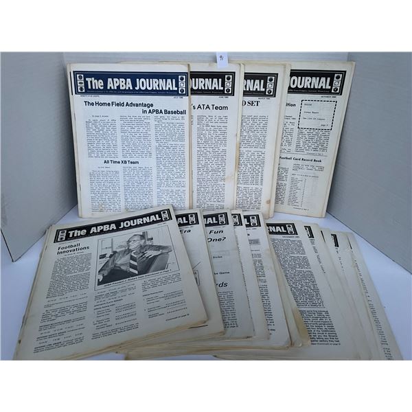 APBA Journals – 1980 to 1983
