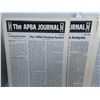 Image 4 : APBA Journals – 1984 to 1985