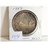 1953 Canada Silver Dollar