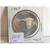 1967 Canada Silver Dollar