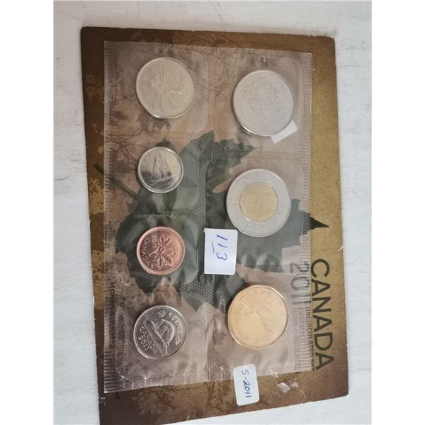 2011 Uncirculated Coin Set