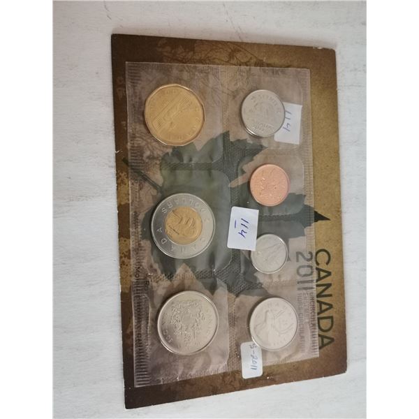 2011 Uncirculated Coin Set
