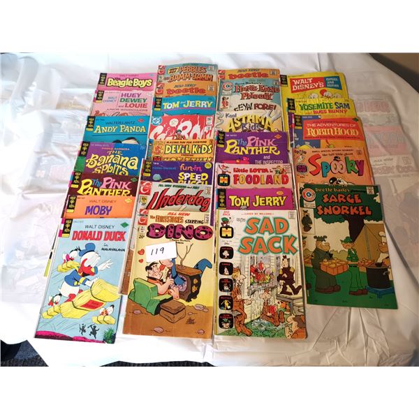 Lot of  27 Vintage Cartoon Comics