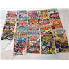 Lot of 25 Vintage Marvel  Comics mostly 20 cents and 25 cents