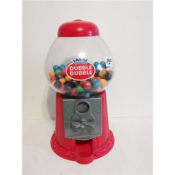Dubble Bubble Gum Ball Machine 10.5 Tall