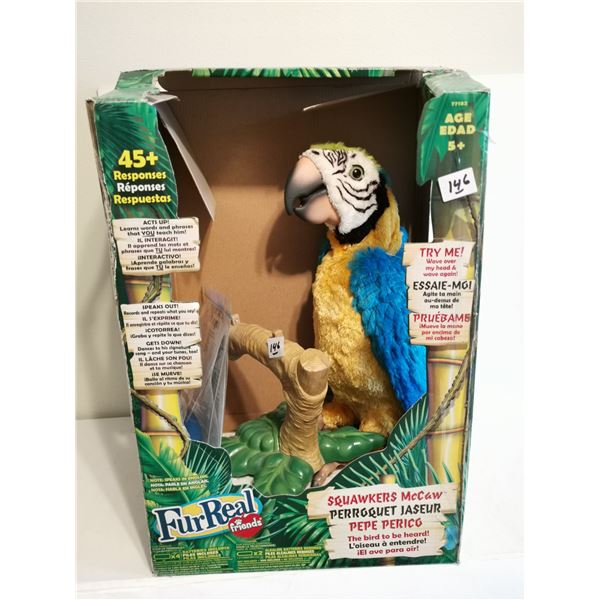 Squakers McCaw Parrot (Works: Needed Batteries)