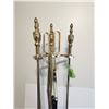 Image 2 : Brass Fire Place Tool Set