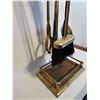 Image 5 : Brass Fire Place Tool Set