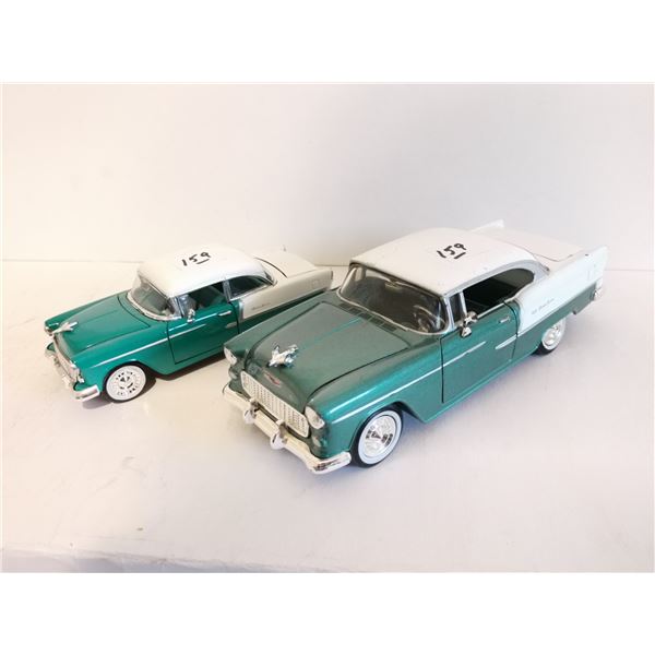 (2) 1955 Chevy Bel-air 8" and 6"