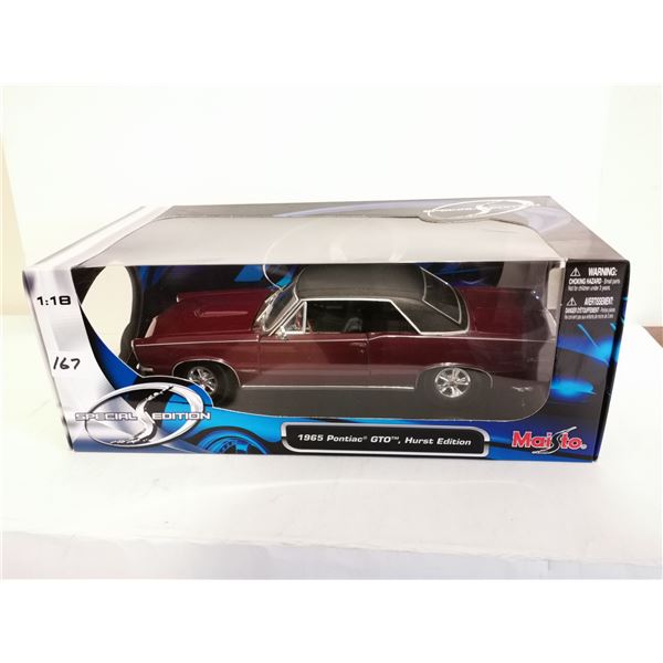 1965 Pontiac GTO tm Hurst Edition 1:18 Scale