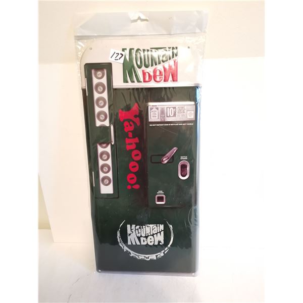 Mountain Dew Tin Signs 8" x 17.5"