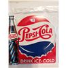 Image 3 : Pepsi Cola Tin Sign 13.5 x 13.5