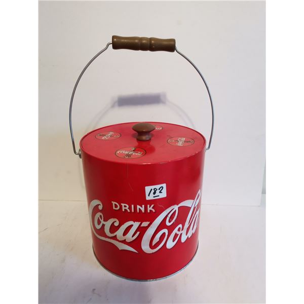 Coca-cola Ice Bucket 7" x 7"
